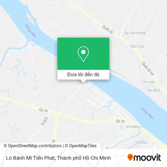 Bản đồ Lò Bánh Mì Tiến Phát