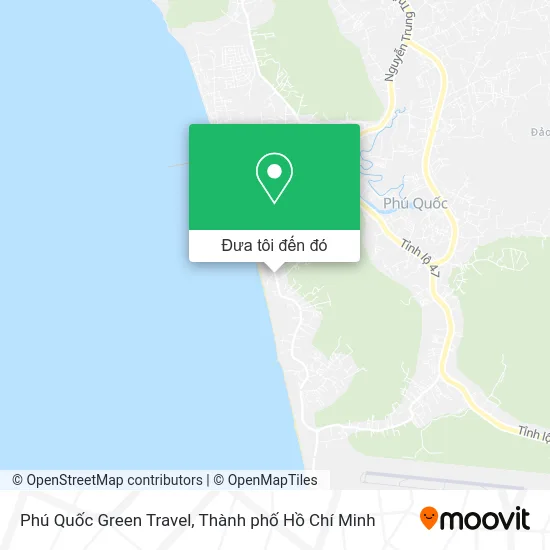Bản đồ Phú Quốc Green Travel