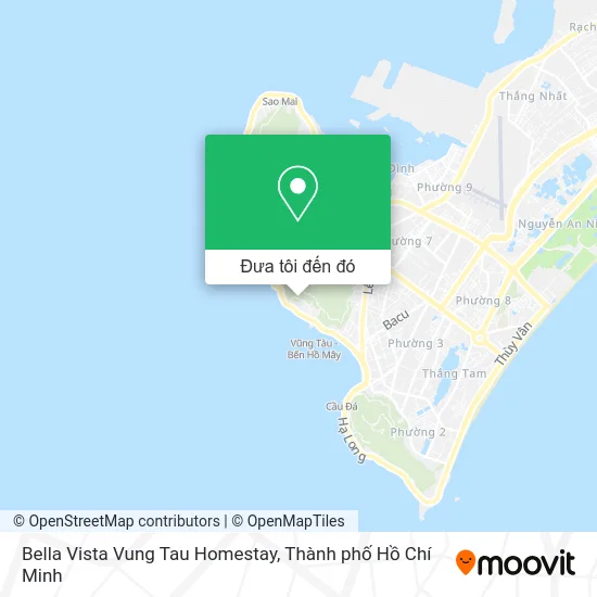 Bản đồ Bella Vista Vung Tau Homestay