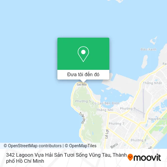 Bản đồ 342 Lagoon Vựa Hải Sản Tươi Sống Vũng Tàu