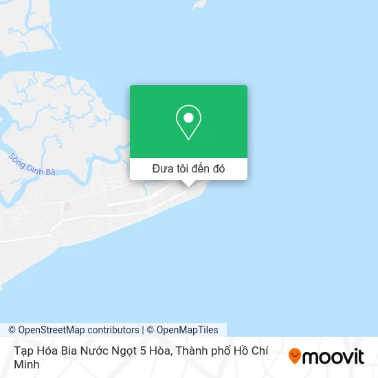 Bản đồ Tạp Hóa Bia Nước Ngọt 5 Hòa