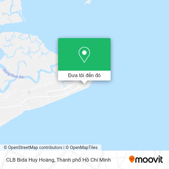 Bản đồ CLB Bida Huy Hoàng