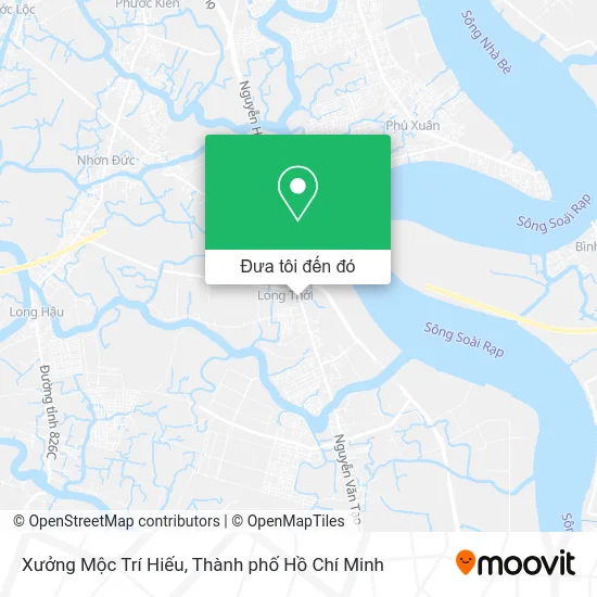 Bản đồ Xưởng Mộc Trí Hiếu
