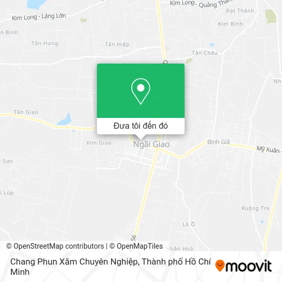 Bản đồ Chang Phun Xăm Chuyên Nghiệp