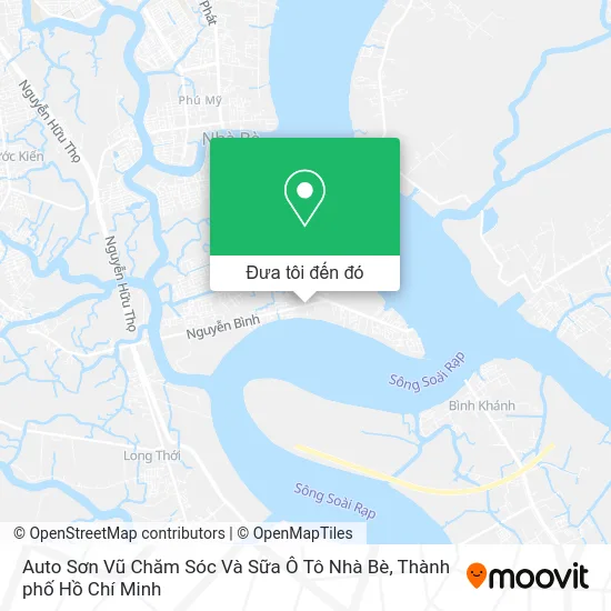 Bản đồ Auto Sơn Vũ Chăm Sóc Và Sữa Ô Tô Nhà Bè