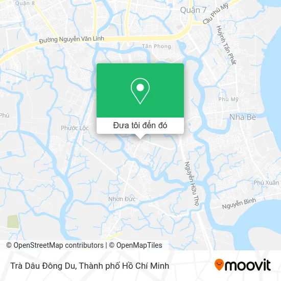 Bản đồ Trà Dâu Đông Du