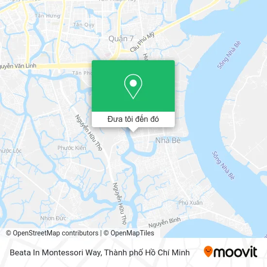 Bản đồ Beata In Montessori Way