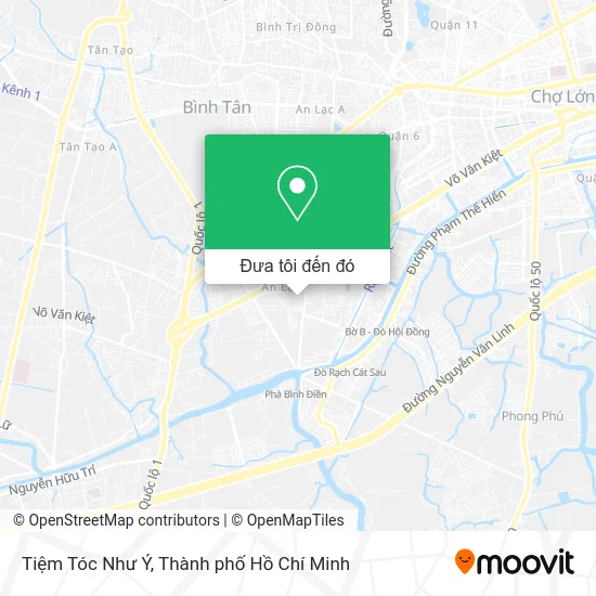 Bản đồ Tiệm Tóc Như Ý