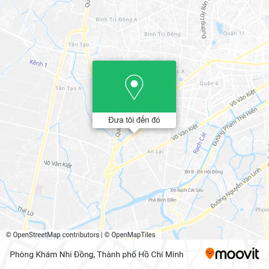 Bản đồ Phòng Khám Nhi Đồng