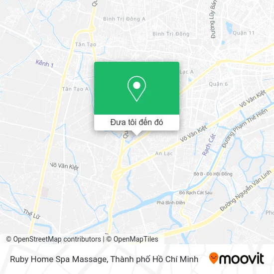 Bản đồ Ruby Home Spa Massage