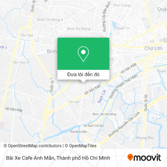 Bản đồ Bãi Xe Cafe Anh Mẫn