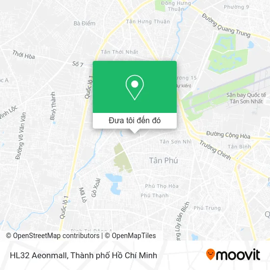 Bản đồ HL32 Aeonmall