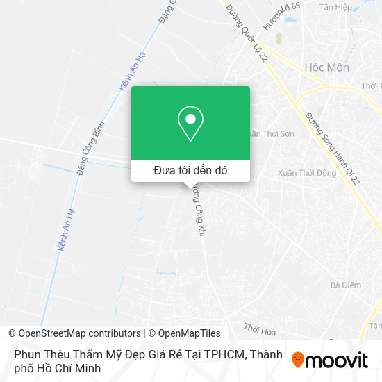 Bản đồ Phun Thêu Thẩm Mỹ Đẹp Giá Rẻ Tại TPHCM