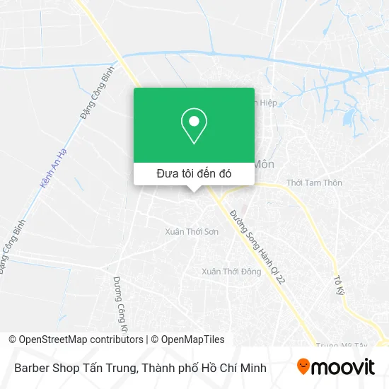 Bản đồ Barber Shop Tấn Trung