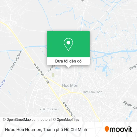 Bản đồ Nước Hoa Hocmon