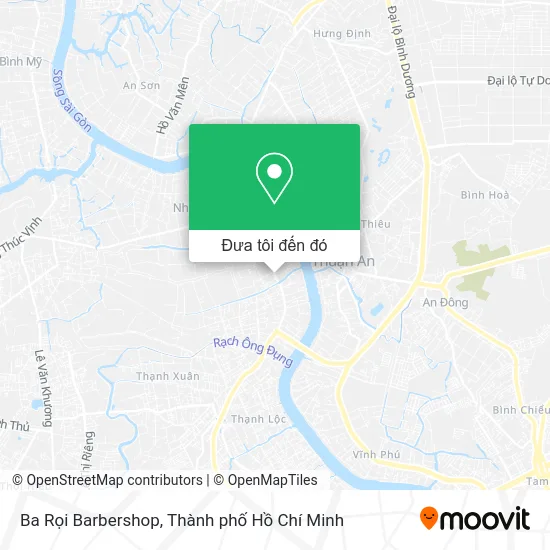 Bản đồ Ba Rọi Barbershop