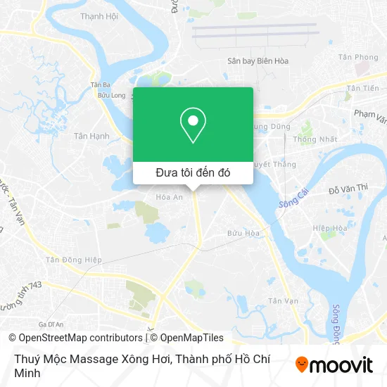 Bản đồ Thuý Mộc Massage Xông Hơi