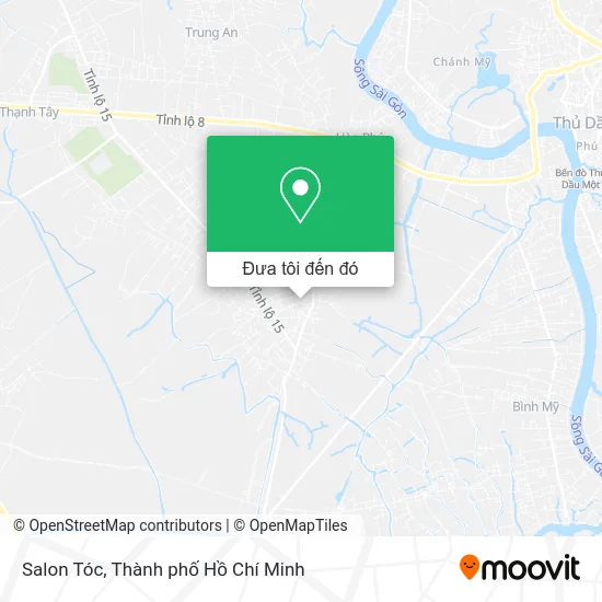 Bản đồ Salon Tóc