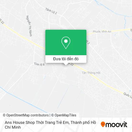 Bản đồ Ans House Shop Thời Trang Trẻ Em