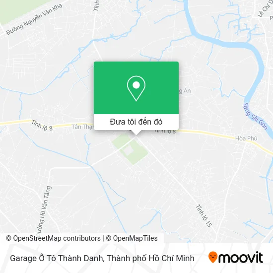 Bản đồ Garage Ô Tô Thành Danh
