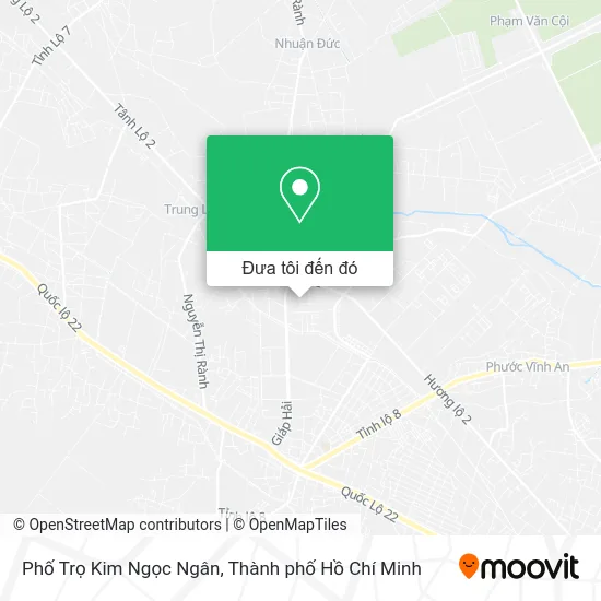 Bản đồ Phố Trọ Kim Ngọc Ngân
