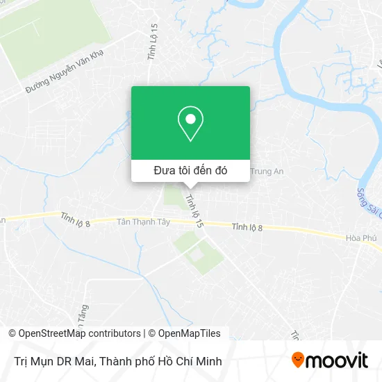 Bản đồ Trị Mụn DR Mai