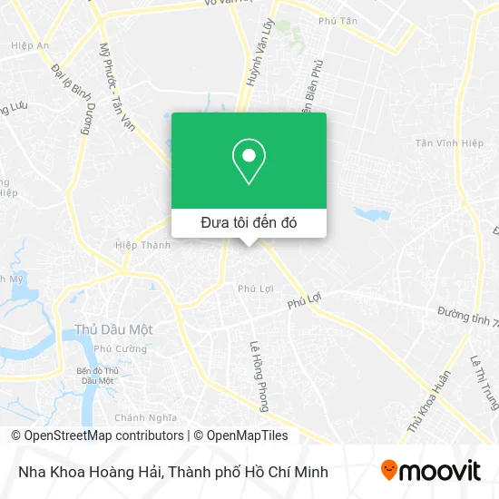 Bản đồ Nha Khoa Hoàng Hải