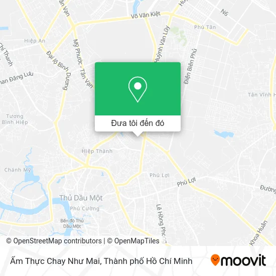 Bản đồ Ẩm Thực Chay Như Mai