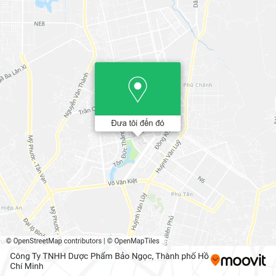 Bản đồ Công Ty TNHH Dược Phẩm Bảo Ngọc