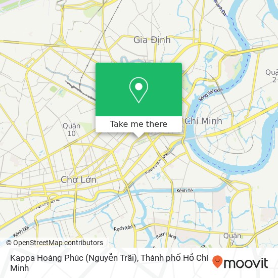 Bản đồ Kappa Hoàng Phúc (Nguyễn Trãi)
