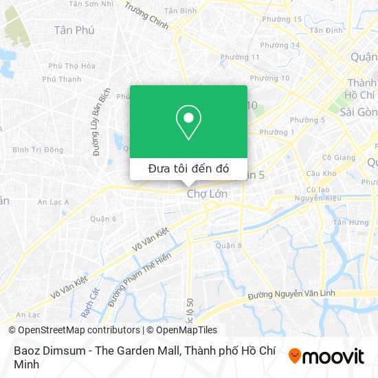 Bản đồ Baoz Dimsum - The Garden Mall