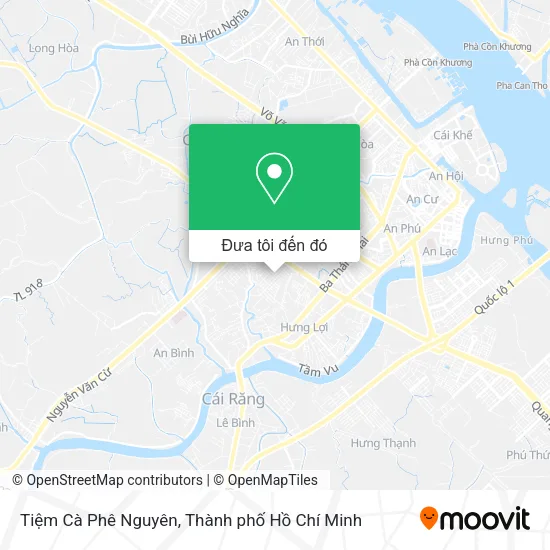 Bản đồ Tiệm Cà Phê Nguyên