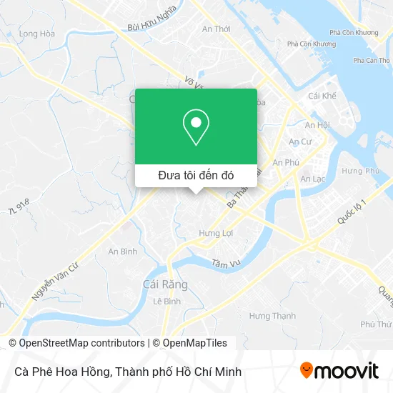 Bản đồ Cà Phê Hoa Hồng
