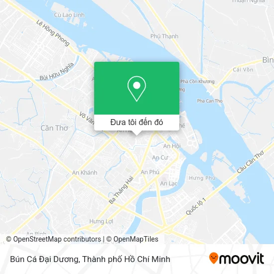Bản đồ Bún Cá Đại Dương