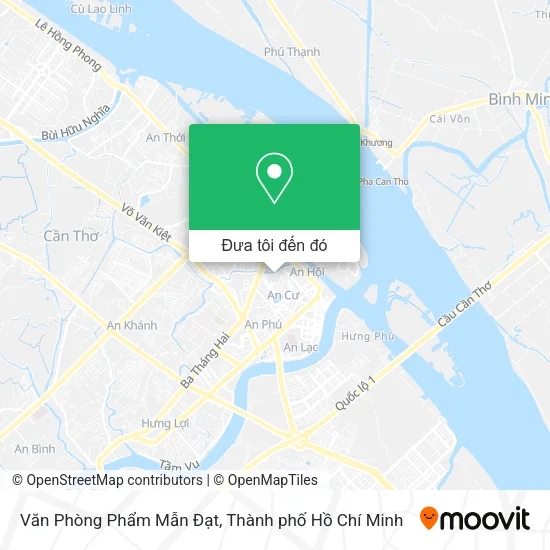 Bản đồ Văn Phòng Phẩm Mẫn Đạt