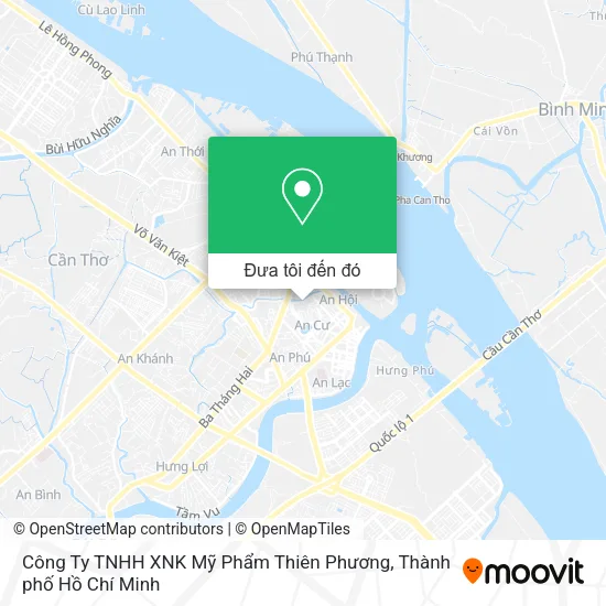 Bản đồ Công Ty TNHH XNK Mỹ Phẩm Thiên Phương