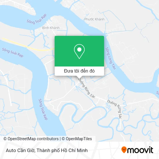 Bản đồ Auto Cần Giờ
