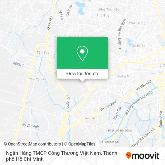 Bản đồ Ngân Hàng TMCP Công Thương Việt Nam