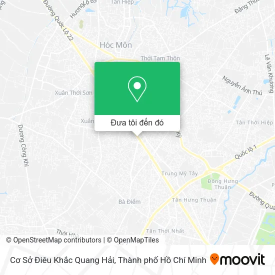 Bản đồ Cơ Sở Điêu Khắc Quang Hải