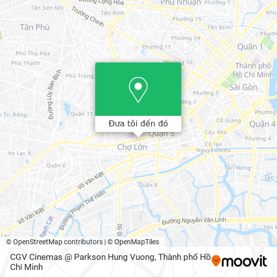 Bản đồ CGV Cinemas @ Parkson Hung Vuong