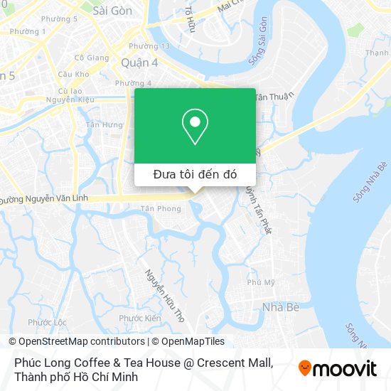 Bản đồ Phúc Long Coffee & Tea House @ Crescent Mall