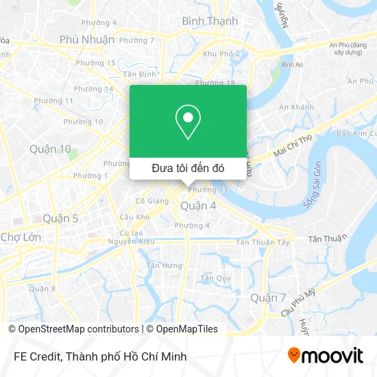 Bản đồ FE Credit