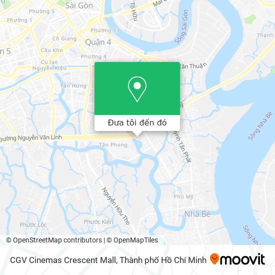 Bản đồ CGV Cinemas Crescent Mall