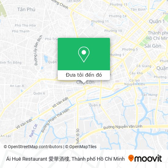 Bản đồ Ái Huê Restaurant 愛華酒樓