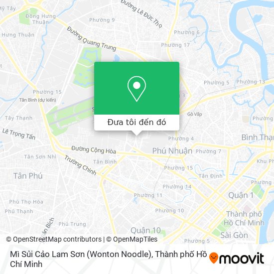 Bản đồ Mì Sủi Cảo Lam Sơn (Wonton Noodle)