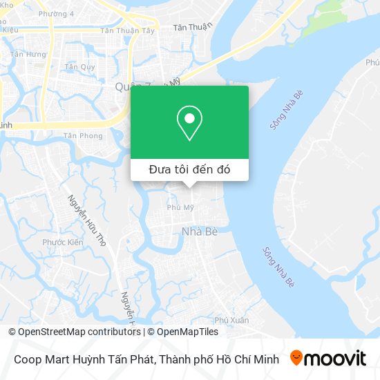 Bản đồ Coop Mart Huỳnh Tấn Phát
