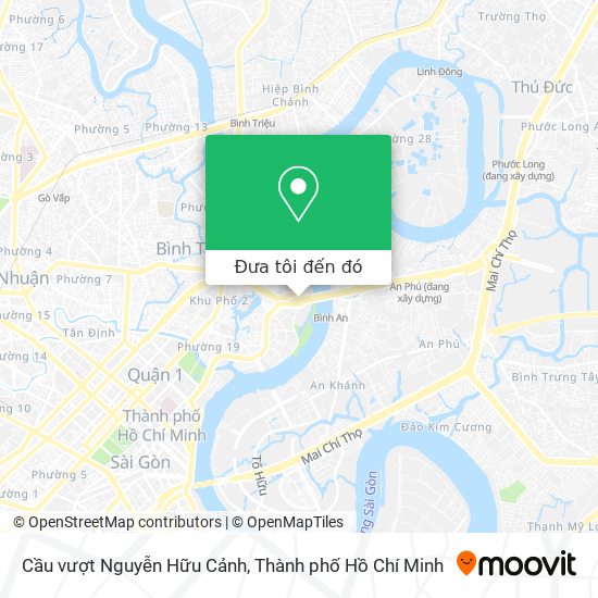 Bản đồ Cầu vượt Nguyễn Hữu Cảnh