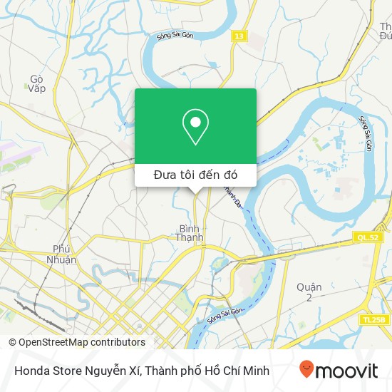 Bản đồ Honda Store Nguyễn Xí