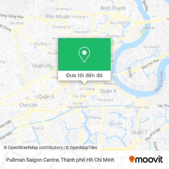 Bản đồ Pullman Saigon Centre