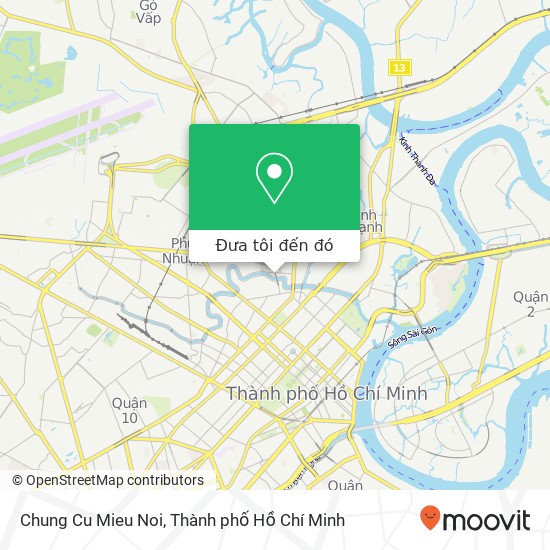 Bản đồ Chung Cu Mieu Noi